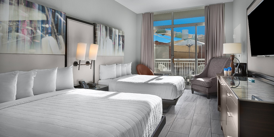 Slide Zone Cabana Room sleeps (4)