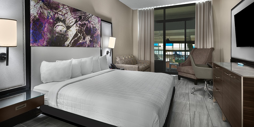 Splash Zone King Room sleeps (4)