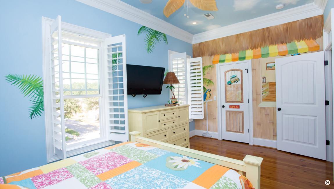 Kids' Bedroom at Beach House
