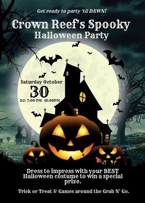 Halloween Party at Crown Reef 2021