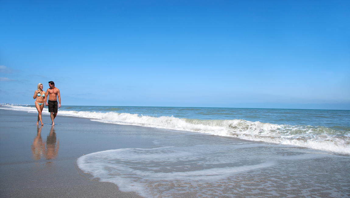 Walking on the Beach