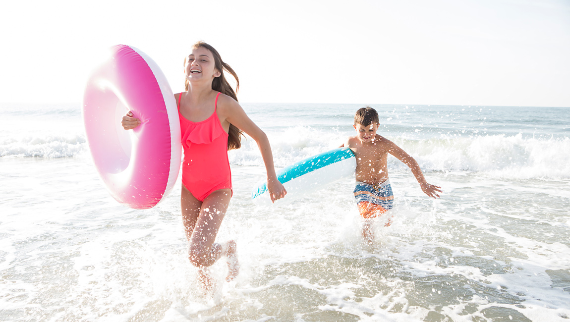 Kids Playing in the Water